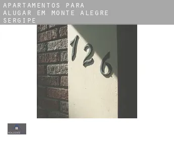 Apartamentos para alugar em  Monte Alegre de Sergipe