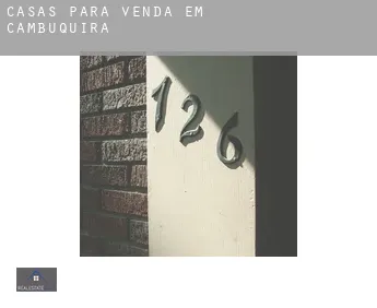 Casas para venda em  Cambuquira