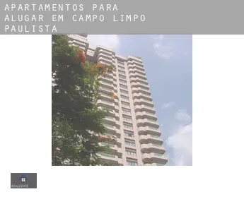 Apartamentos para alugar em  Campo Limpo Paulista