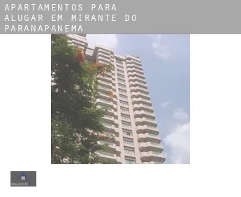 Apartamentos para alugar em  Mirante do Paranapanema