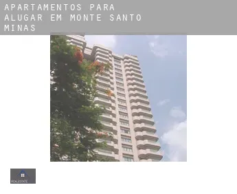 Apartamentos para alugar em  Monte Santo de Minas