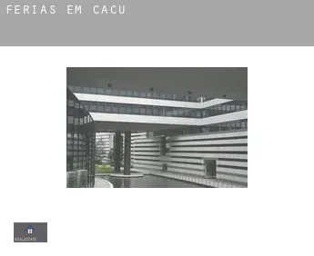 Férias em  Caçu