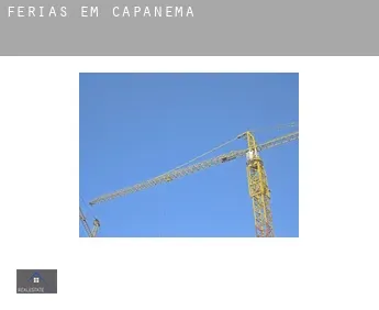 Férias em  Capanema