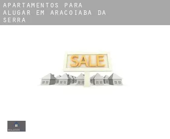 Apartamentos para alugar em  Araçoiaba da Serra