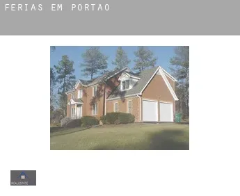 Férias em  Portão