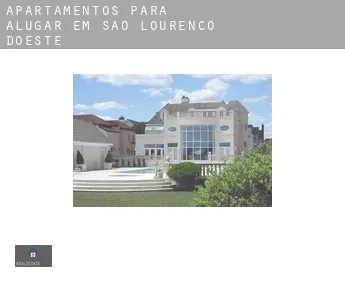 Apartamentos para alugar em  São Lourenço dOeste