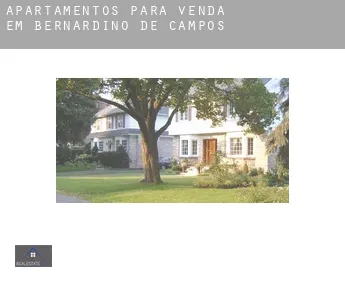 Apartamentos para venda em  Bernardino de Campos