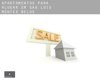 Apartamentos para alugar em  São Luís de Montes Belos