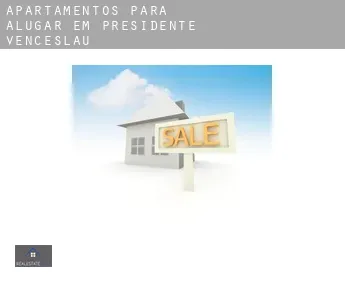 Apartamentos para alugar em  Presidente Venceslau