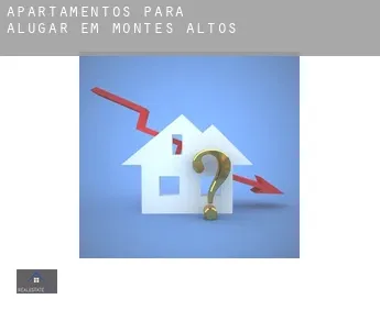 Apartamentos para alugar em  Montes Altos