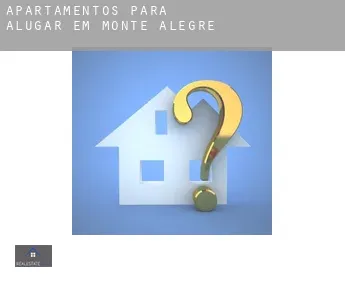 Apartamentos para alugar em  Monte Alegre