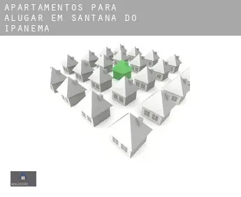 Apartamentos para alugar em  Santana do Ipanema