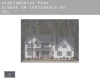 Apartamentos para alugar em  Centenário do Sul