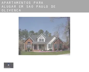 Apartamentos para alugar em  São Paulo de Olivença
