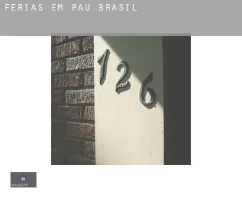 Férias em  Pau Brasil